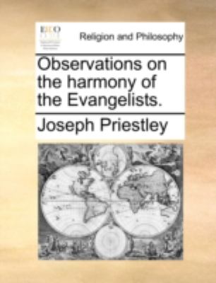 Observations on the Harmony of the Evangelists  N/A 9781170496770 Front Cover