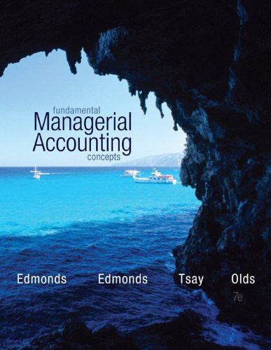 Fundamental Managerial Accounting Concepts; Cnct+  7th 2014 9781259683770 Front Cover