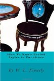 How to Know Period Styles in Furniture  N/A 9781451502770 Front Cover