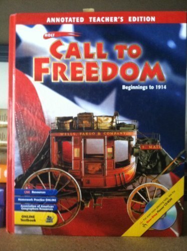 Call to Freedom Beginning 1914 3rd 9780030657771 Front Cover