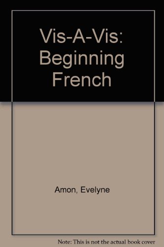 Vis-A-Vis: Beginning French  2000 9780072310771 Front Cover