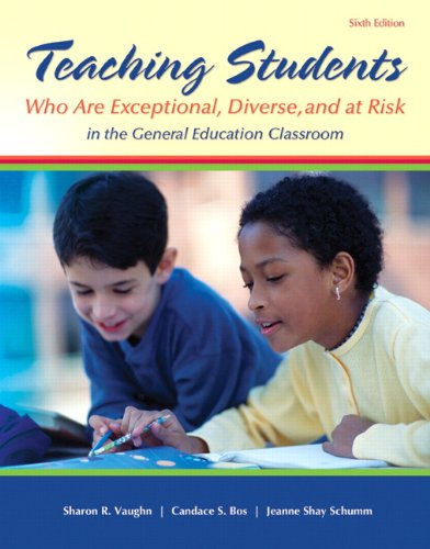 Teaching Students Who Are Exceptional, Diverse, and at Risk in the General Education Classroom  6th 2014 9780133394771 Front Cover