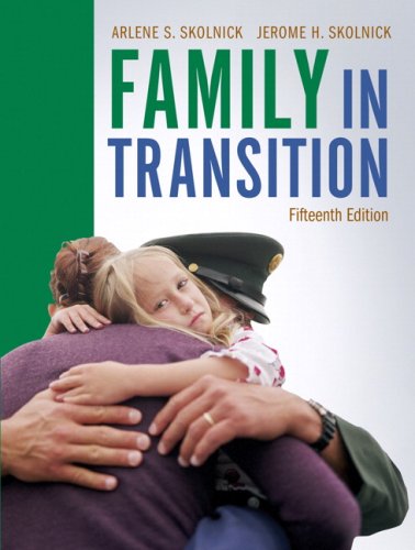 Family in Transition  15th 2009 9780205578771 Front Cover