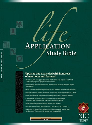 Life Application Study Bible NLT   2004 9781414300771 Front Cover