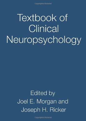 Textbook of Clinical Neuropsychology   2008 9781841694771 Front Cover