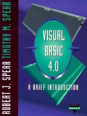 Visual Basic 4.0 A Brief Introduction N/A 9780030197772 Front Cover