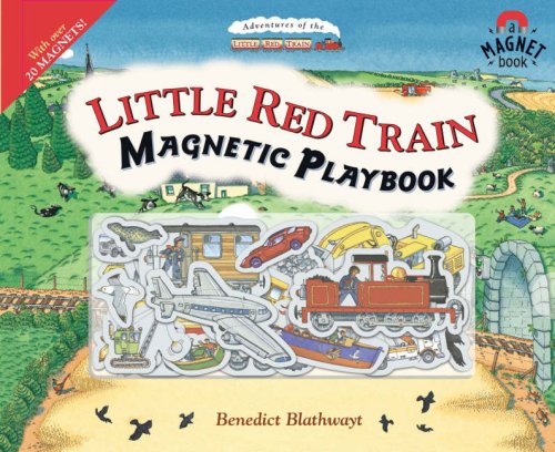 Little Red Train Magnetic Playbook N/A 9780091798772 Front Cover