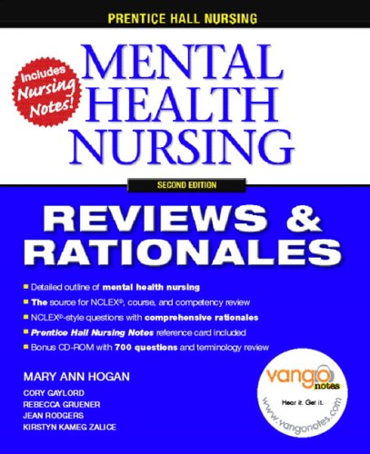 Mental Health Nursing  2nd 2008 9780132240772 Front Cover