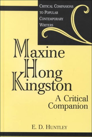 Maxine Hong Kingston A Critical Companion  2001 9780313308772 Front Cover