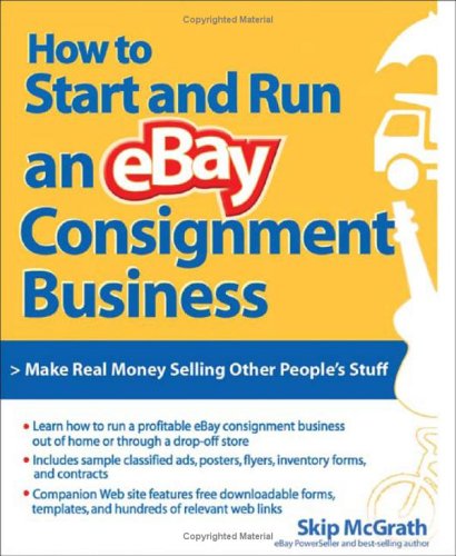 How to Start and Run an EBay Consignment Business   2006 9780072262773 Front Cover
