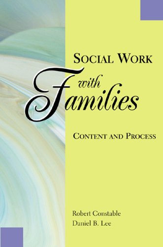 Social Work with Families   2004 9780925065773 Front Cover
