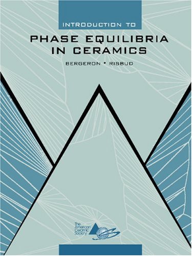 Introduction to Phase Equilibria in Ceramics   1984 9781574981773 Front Cover