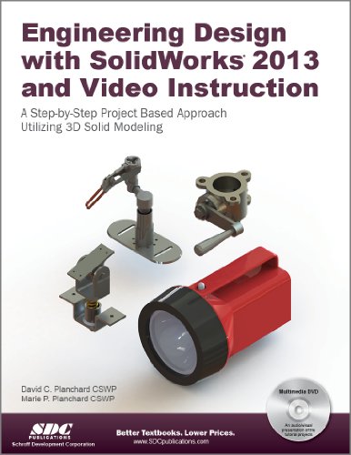 Engineering Design with SolidWorks 2013 and Video Instruction  N/A 9781585037773 Front Cover