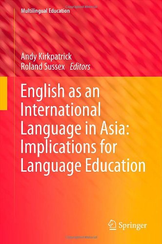 English As an International Language in Asia Implications for Language Education  2012 9789400745773 Front Cover