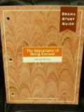 Importance of Being Earnest : Novel/Drama Study Guides N/A 9780030515774 Front Cover