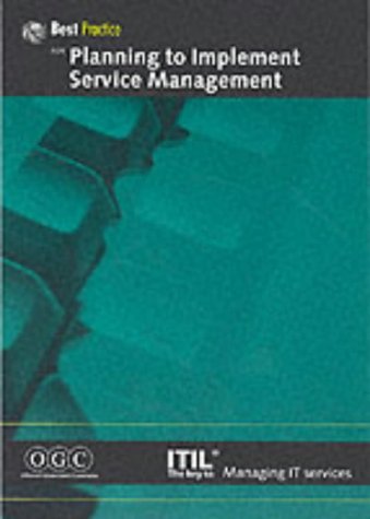 Planning to Implement Service Management   2002 9780113308774 Front Cover
