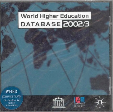 World Higher Education Database 2002-2003 5th (Revised) 9780333964774 Front Cover