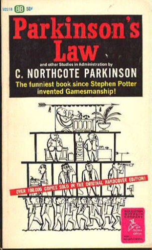 Parkinson's Law N/A 9780345282774 Front Cover