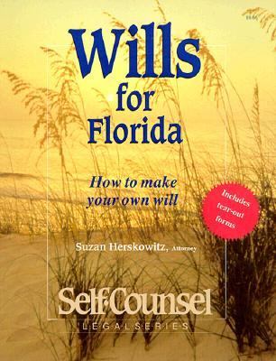 Wills for Florida How to Make Your Own Will N/A 9780889087774 Front Cover