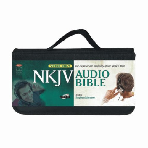 NKJV Audio Bible, Voice Only:  2008 9781598562774 Front Cover