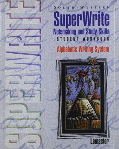 SuperWrite Notemaking and Study Skills 2nd 1996 (Workbook) 9780538632775 Front Cover