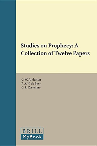 Studies on Prophecy: A Collection of Twelve Papers  1997 9789004038776 Front Cover