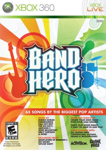 Band Hero featuring Taylor Swift Xbox 360 artwork