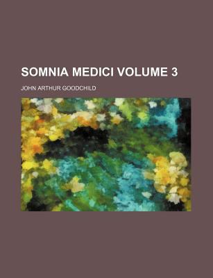 Somnia Medici  N/A 9780217795777 Front Cover