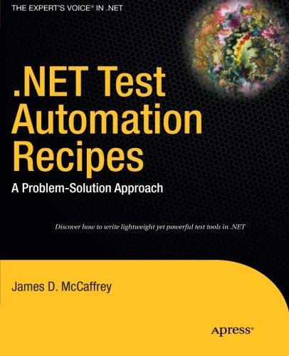 . NET Test Automation Recipes   2012 9781430250777 Front Cover