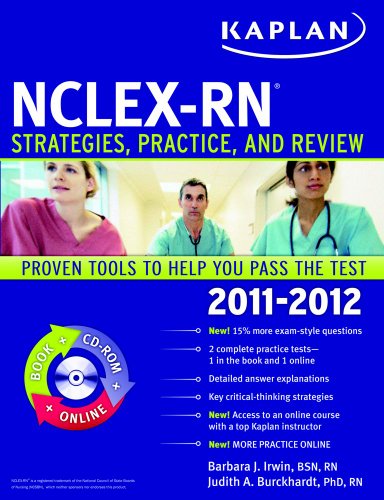 NCLEX-RN 2011-2012 Strategies, Practice, and Review N/A 9781607148777 Front Cover