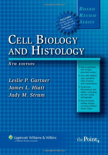 BRS Cell Biology and Histology  5th 2007 (Revised) 9780781785778 Front Cover