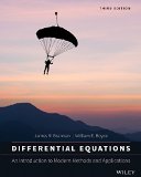 Differential Equations: An Introduction to Modern Methods and Applications  2014 9781118531778 Front Cover