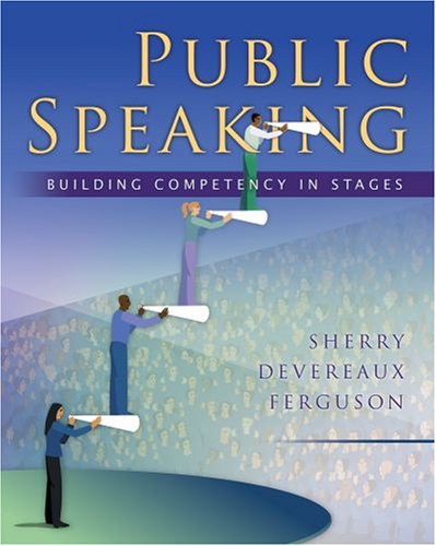Public Speaking Building Competency in Stages  2007 9780195187779 Front Cover