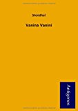 Vanina Vanini  N/A 9783954725779 Front Cover
