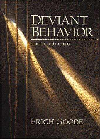 Deviant Behavior  6th 2001 9780130825780 Front Cover