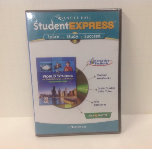 World Studies: the United States and Canada StudentEXPRESS with Interactive Textbook  2005 9780131282780 Front Cover