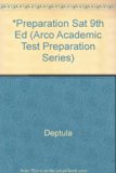 Preparation for the SAT : Scholastic Aptitude Test 9th 9780137912780 Front Cover