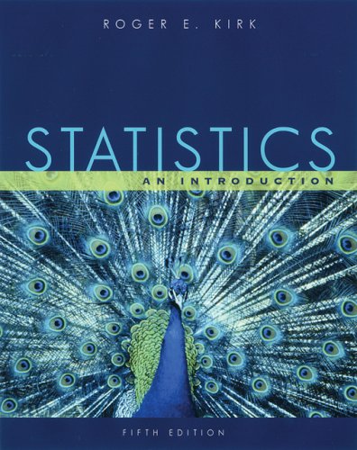 Statistics An Introduction 5th 2008 9780534564780 Front Cover