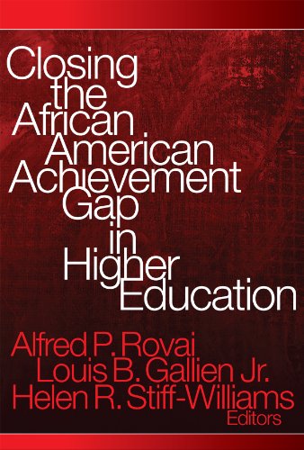 Closing the African American Achievement Gap in Higher Education   2007 9780807747780 Front Cover