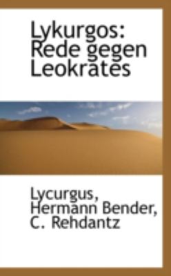 Lykurgos Rede gegen Leokrates N/A 9781113094780 Front Cover