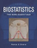 Biostatistics: The Bare Essentials  2013 9781607951780 Front Cover