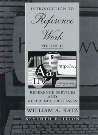 Introduction to Reference Work 7th 1997 9780070342781 Front Cover