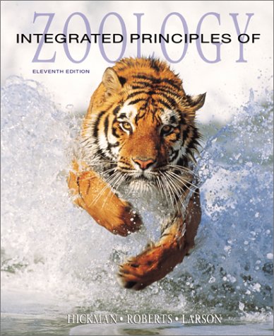 Integrated Principles of Zoology 11th 2001 9780072504781 Front Cover