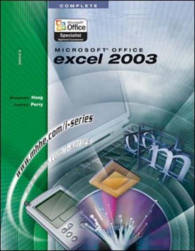 I-Series Microsoft Office Excel 2003 Complete   2005 9780072830781 Front Cover