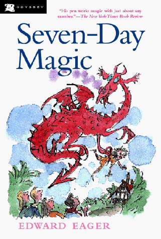 Seven-Day Magic   1999 9780152020781 Front Cover