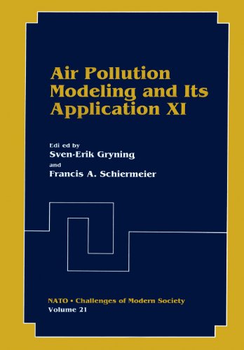 Air Pollution Modeling and Its Application XI   1996 9781461376781 Front Cover