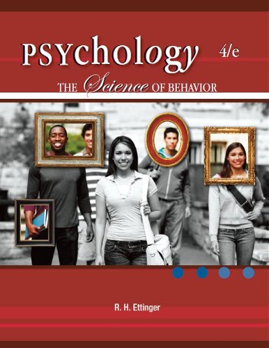 PSYCHOLOGY:SCIENCE OF BEHAVIOR N/A 9781602298781 Front Cover