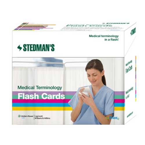 Stedman's Medical Terminology Flash Cards  2nd 2009 (Revised) 9781608311781 Front Cover