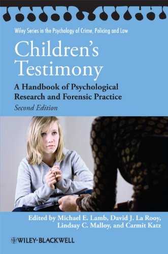 Children's Testimony A Handbook of Psychological Research and Forensic Practice 2nd 2011 9780470686782 Front Cover