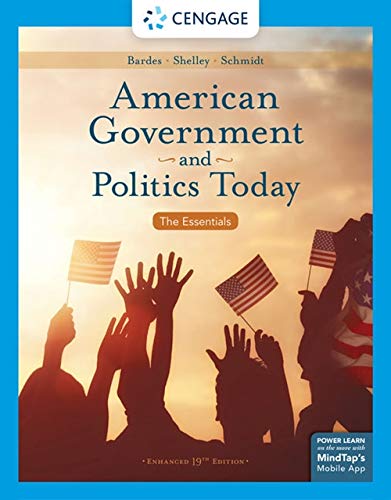 American Government and Politics Today:   2019 9781337799782 Front Cover